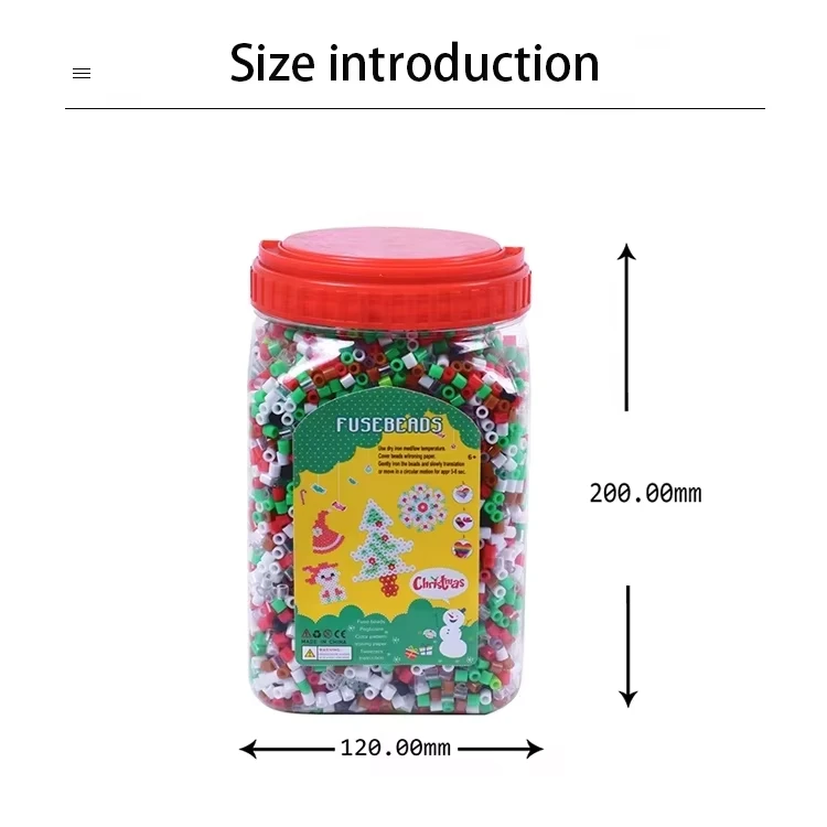 Christmas Jar Fuse Beads factory