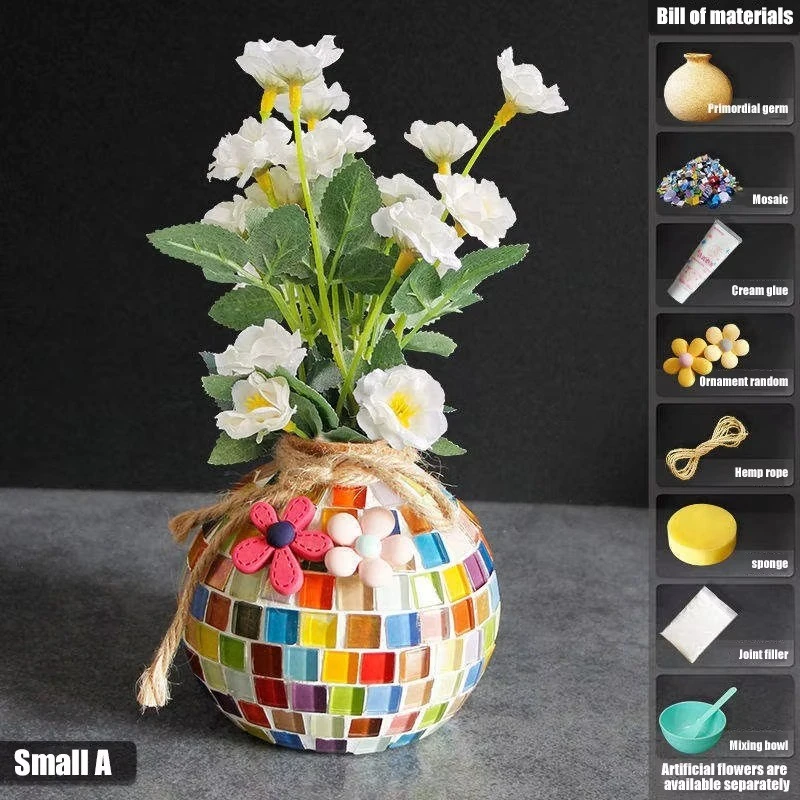 DIY Mosaic Vase Craft Kit best