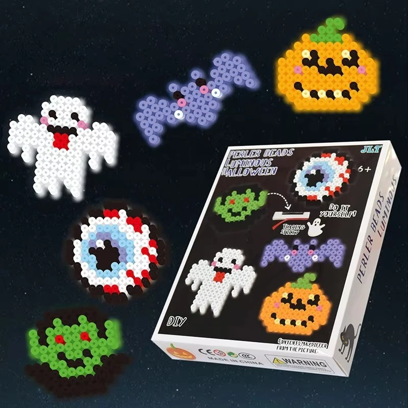 Luminous Halloween Perler Beads DIY Kit factory