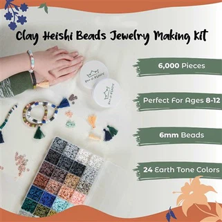 Tonperlen für die Armbandherstellung